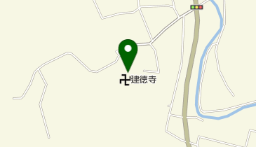 建徳寺の地図画像