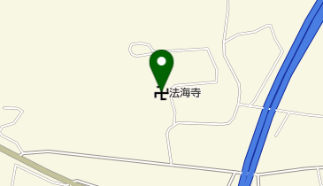法海寺の地図画像