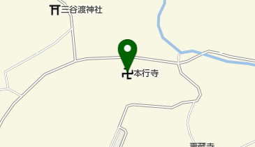 本行寺の地図画像