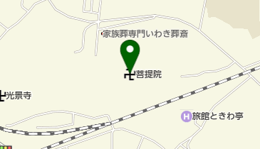 菩提院の地図画像