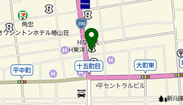 水戸証券株式会社いわき支店の地図画像