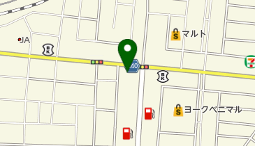 丸七食肉店の地図画像
