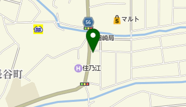 かみやふとん店の地図画像