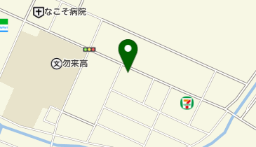 なこそ生花店の地図画像