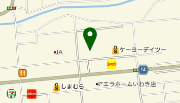 花磯の地図画像