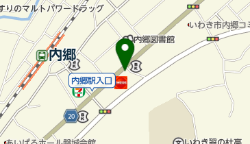 長谷部商店の地図画像