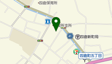 植田接骨院の地図画像