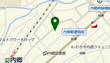 三本菅接骨院 内郷院の地図画像