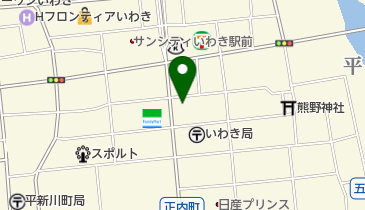 株式会社ハリカいわき平店の地図画像