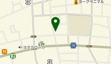 有限会社矢内木工所の地図画像