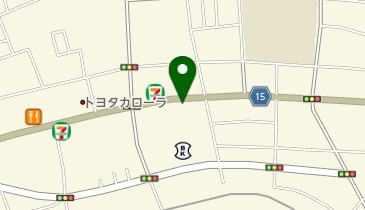株式会社トウホウ物流の地図画像