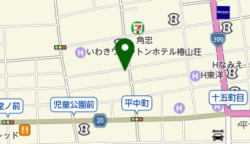 airworks・hairlifeの地図画像