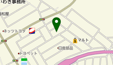 髪風船の地図画像