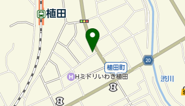 小桧山美容院の地図画像