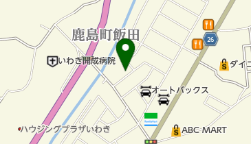 花園美容室の地図画像
