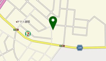 美容室髪classの地図画像