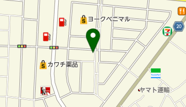 美容室ピュアの地図画像