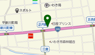 朝日生命保険相互会社 いわき営業所の地図画像