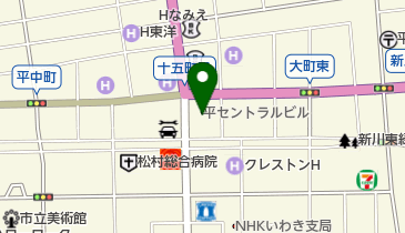 日新火災海上保険株式会社いわきサービス支店の地図画像