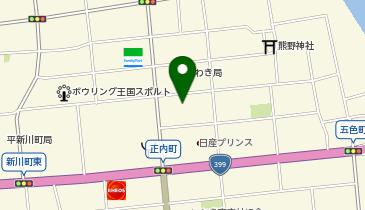 株式会社おのざき 鮮場 平店の地図画像