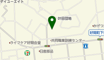 ヘアーサロン角田の地図画像