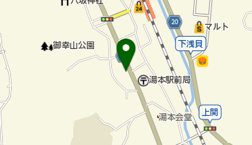 すずき食堂の地図画像