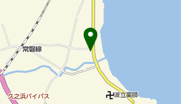 波立食堂の地図画像