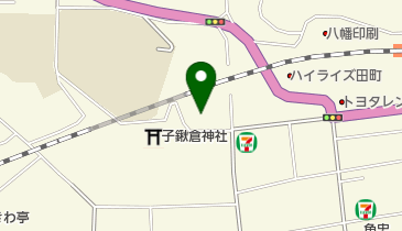 銀の糸の地図画像