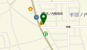 木馬のある家の地図画像