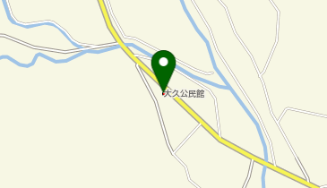 いわき市役所 大久公民館の地図画像