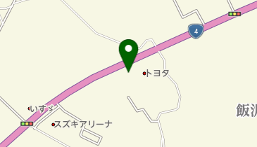 トヨタL&F福島株式会社白河営業所の地図画像