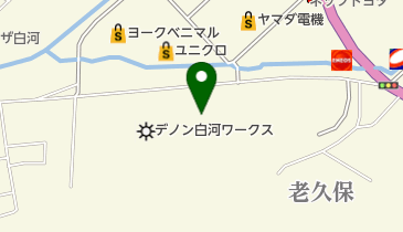 株式会社ディーアンドエムホールディングス白河ワークス 白河人事総務課の地図画像