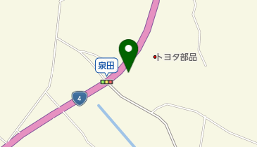 東白商事株式会社白河支店の地図画像