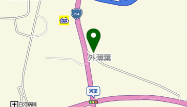 福陽ガス株式会社白河支店の地図画像