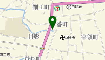 くろす家具店の地図画像