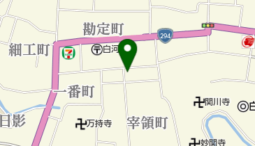 田中屋の地図画像