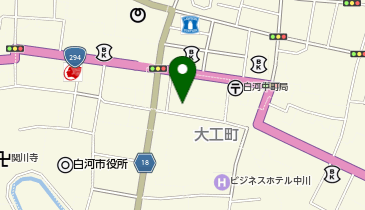 田代クリーニング店の地図画像