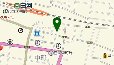 福島県弁護士会白河支部の地図画像