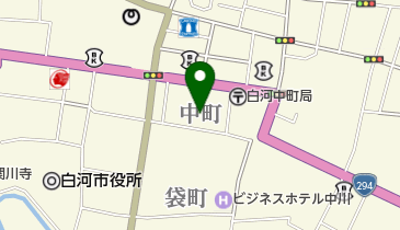 有賀酒店の地図画像