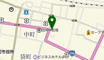 白井酒店の地図画像