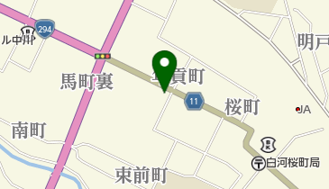 石倉煎餅店の地図画像