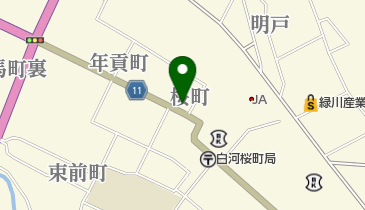 根本青果店の地図画像