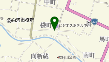 大野染物店の地図画像