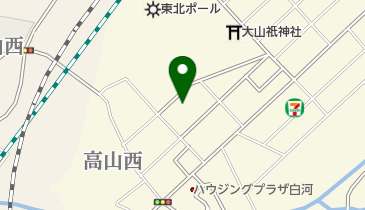 岡田電気産業株式会社の地図画像