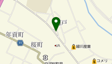 やない美容室の地図画像