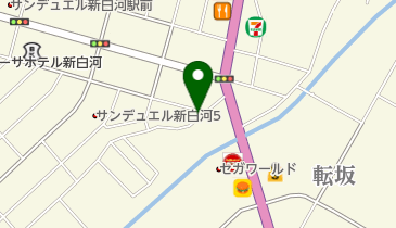 有限会社新白河不動産開発の地図画像