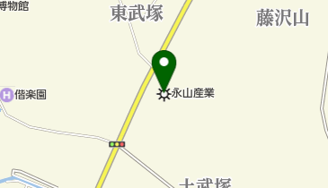 永山産業株式会社 南湖工場の地図画像
