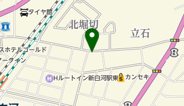 DoIt白河市新白河1丁目ステーションの地図画像