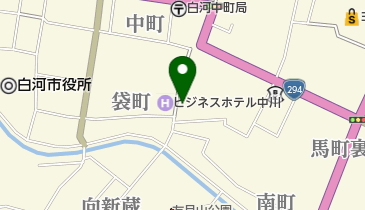 まるや食堂の地図画像