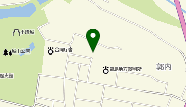 白河拘置支所の地図画像